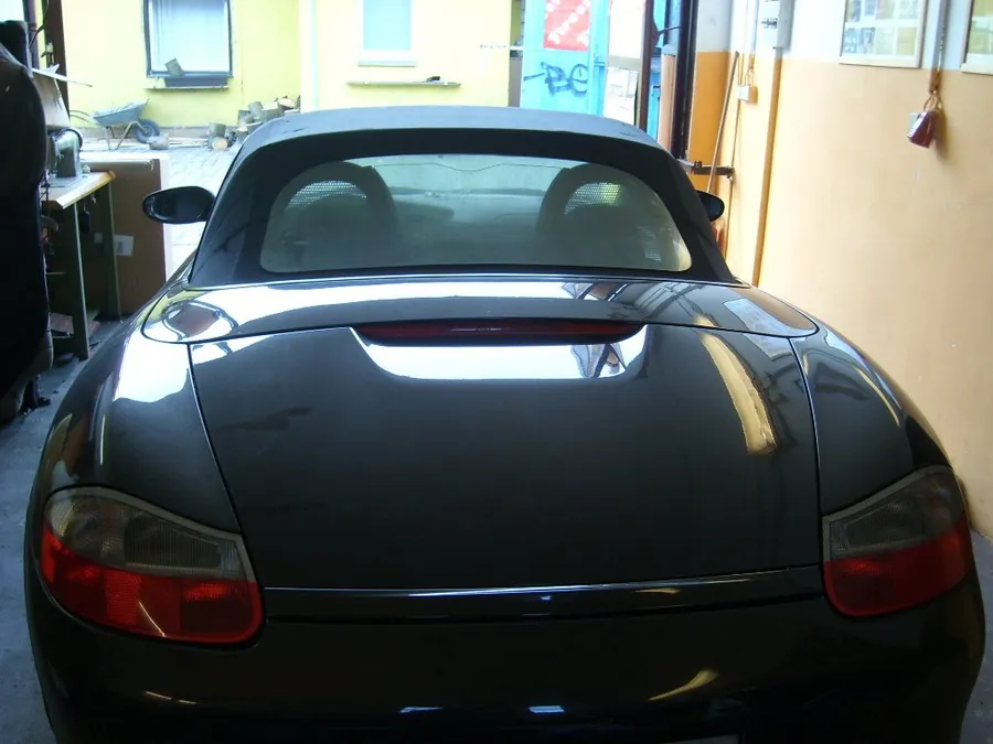 Porsche Boxster, neues Verdeck, Sattlerei Eren Berlin