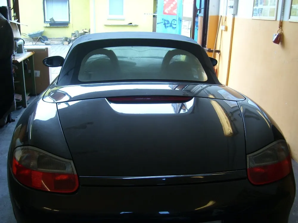 Porsche Boxster, neues Verdeck, Sattlerei Eren Berlin